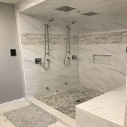 large carrera 2 person shower