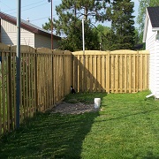 Curved Top Fencing