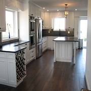 Large open concept kitchen